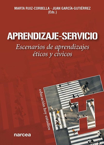 APRENDIZAJE SERVICIO, de RUIZ-CORBELLA, MARTA | portada del libro