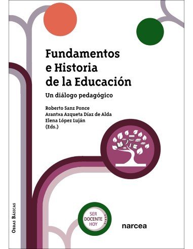 FUNDAMENTOS E HISTORIA DE LA EDUCACION, de VVAA | portada del libro
