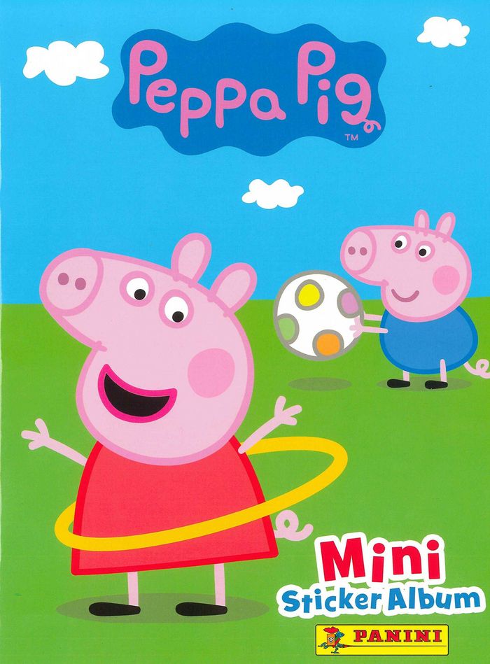 PEPPA PIG MINI STICKER ALBUM | portada del libro