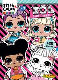 STICK&COLOR LOL SURPRISE, de 4.62 | portada del libro