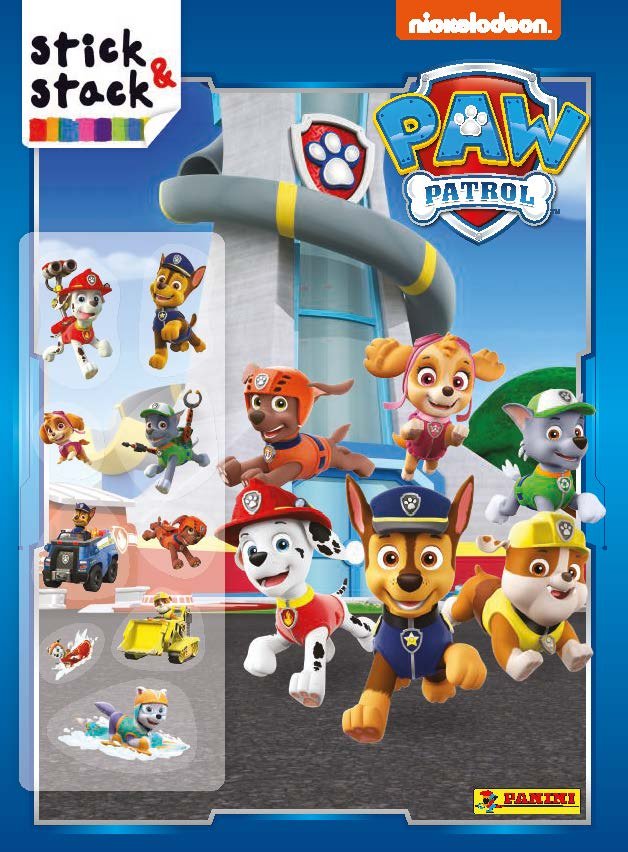 STICK&STACK PAW PATROL, de 4.62 | portada del libro
