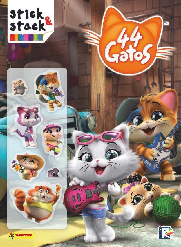 STICK&STACK 44 GATOS, de AA.VV. | portada del libro