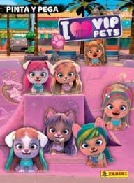 PINTA Y PEGA I LOVE VIP PETS, de AA.VV. | portada del libro