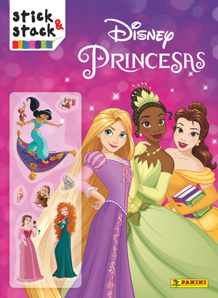 PRINCESAS DISNEY 271 STICK & STACK, de PANINI | portada del libro
