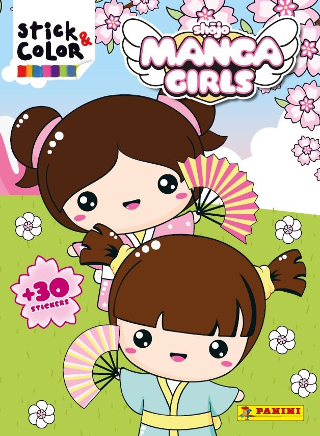 STICK&COLOR MANGA GIRLS N.95 MANGA (NENA) S&C | portada del libro