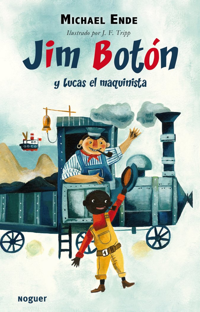 Jim Botón y Lucas el Maquinista, de Ende, Michael | portada del libro