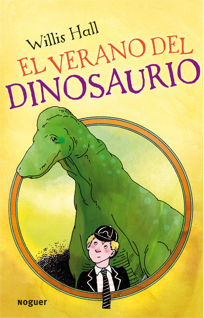 El verano del dinosaurio, de Hall, Willis | portada del libro