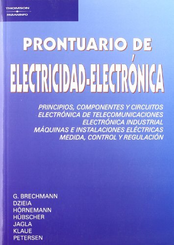 Prontuario de electricidad-electrónica, de BRECHMANN , G. | portada del libro
