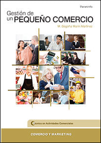 Gestión de un pequeño comercio, de MARIN MARTINEZ, Mª BEGOÑA | portada del libro