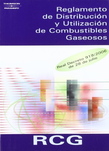 RCG. Reglamento de distribución y utilización de combustibles gaseosos, de MINISTERIOáDEáINDUSTRIA | portada del libro