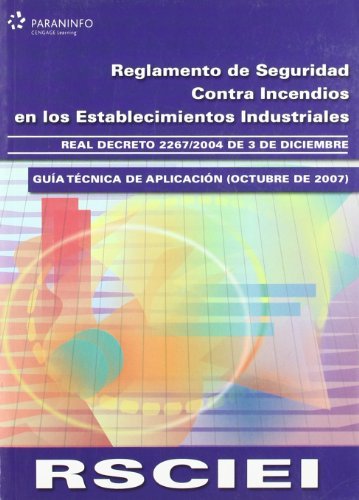 RSCIEI. Reglamento de seguridad contra incendios en los establecimientos industriales, de MINISTERIOáDEáINDUSTRIA | portada d