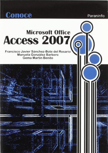 Conoce Access 2007, de GONZALEZ BARBERO, MANUELA | portada del libro