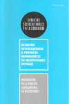 INTERVENCION EN LA ATENCION SOCIOSANITARIA EN INSTITUCIONES, de FERNANDEZ MARTINEZ | portada del libro