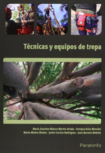 Técnicas y equipos de trepa, de BARRERO BELTRÃN, JUAN | portada del libro