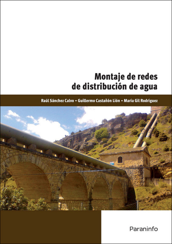 Montaje de redes de distribución de agua, de SÃNCHEZ CALVO, RAÃšL | portada del libro