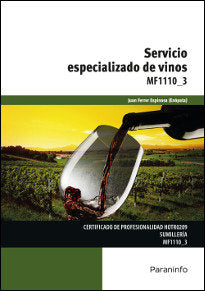 Servicio especializado de vinos, de FERRER ESPINOSA, JUAN | portada del libro