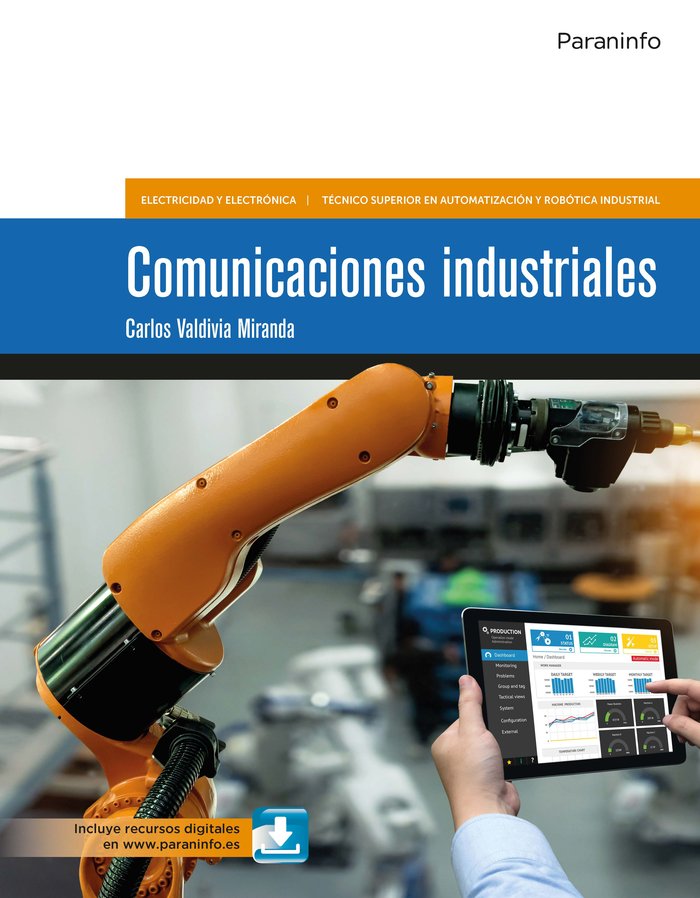 Comunicaciones industriales, de VALDIVIA MIRANDA, CARLOS | portada del libro