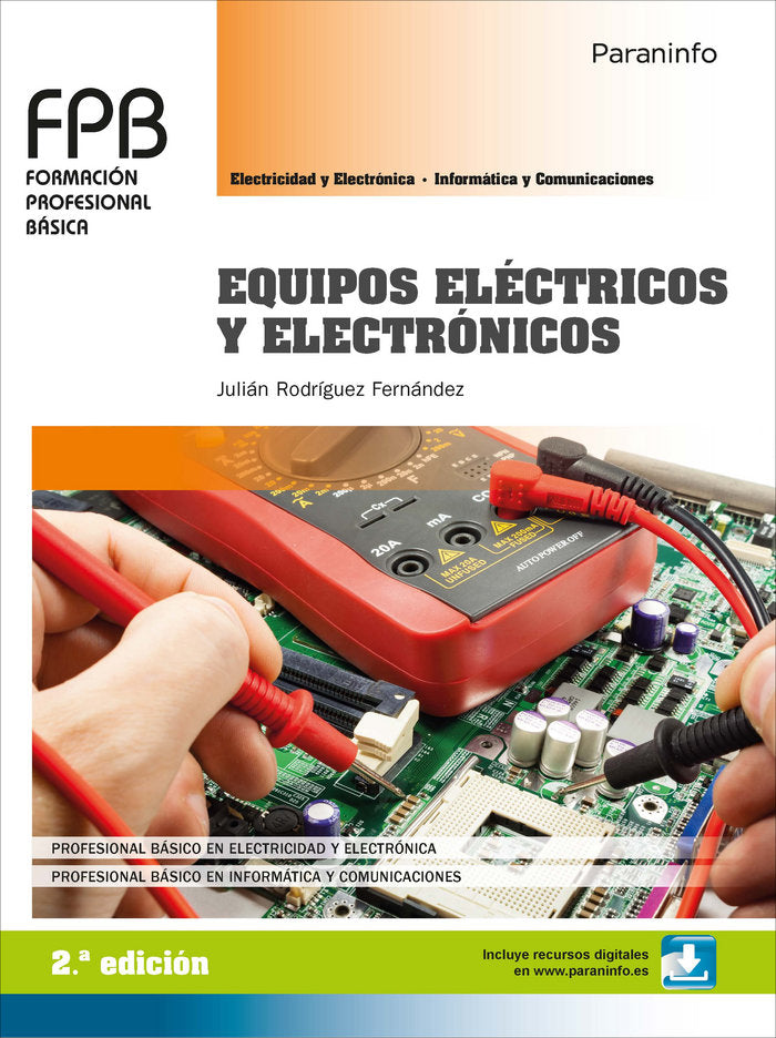 Equipos eléctricos y electrónicos 2.ª edición, de RODRÍGUEZ FERNÁNDEZ, JULIÁN | portada del libro