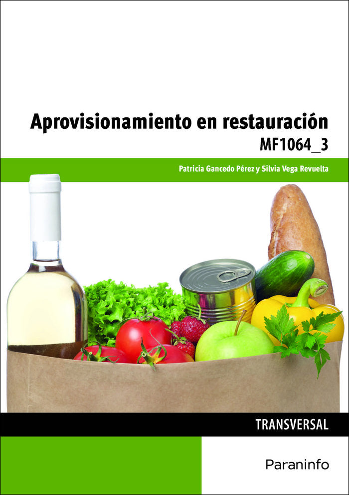 Aprovisionamiento y restauración, de GANCEDO PÉREZ, PATRICIA | portada del libro