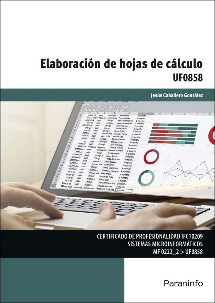 Elaboración de hojas de cálculo, de CABALLERO GONZALEZ, JESUS | portada del libro