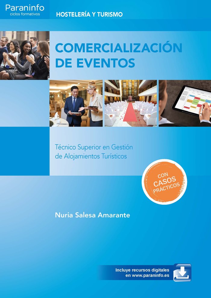 Comercialización de eventos, de SALESA AMARANTE, NURIA | portada del libro