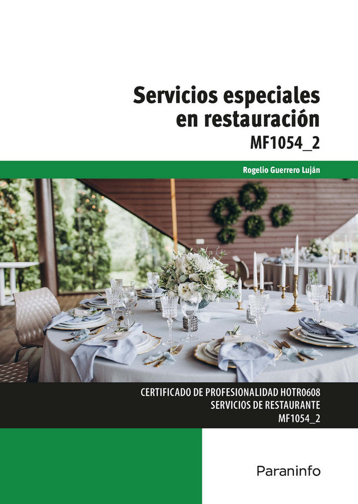 Servicios especiales en restauración, de GUERRERO LUJAN, ROGELIO | portada del libro