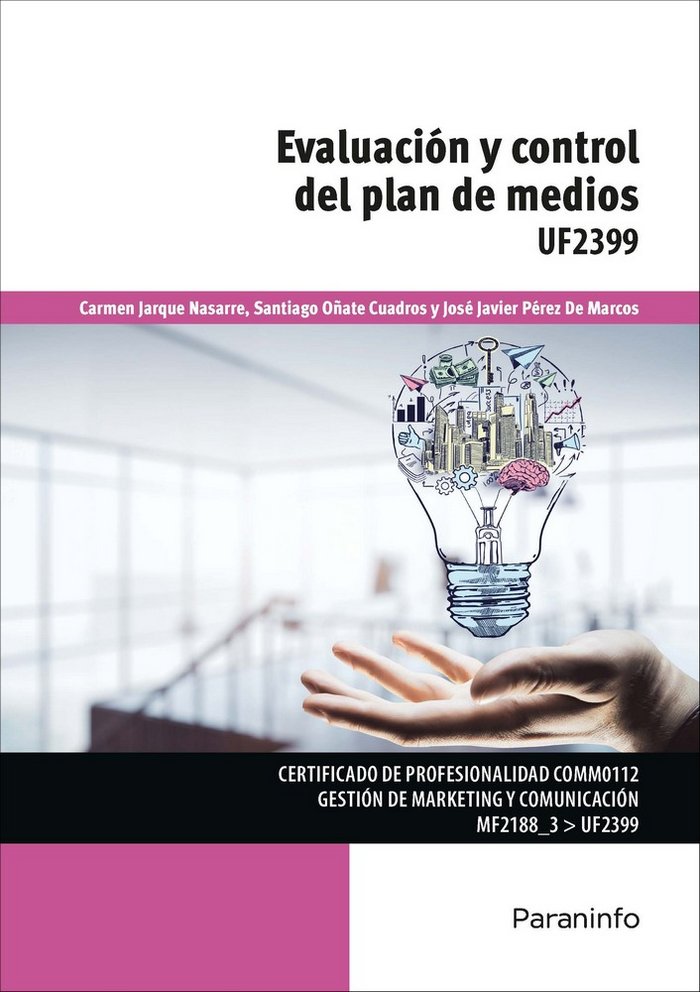 Evaluación y control del plan de medios, de PÉREZ DE MARCOS, JAVIER | portada del libro