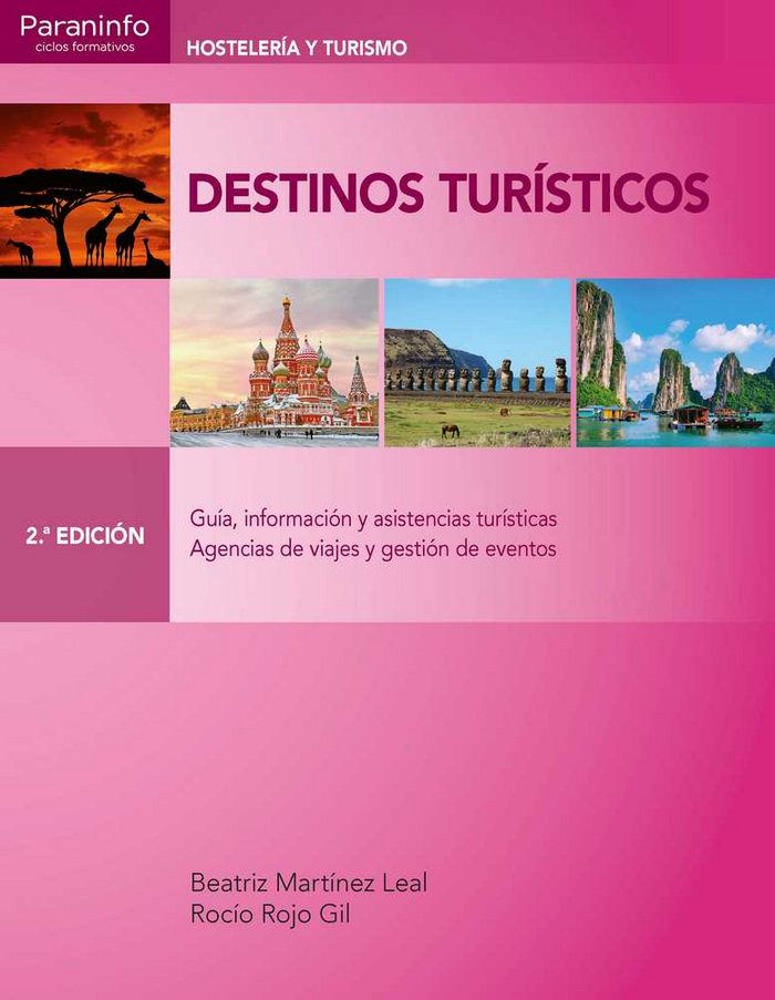 Destinos turísticos 2.ª edición 2019, de MARTÍNEZ LEAL, BEATRIZ | portada del libro