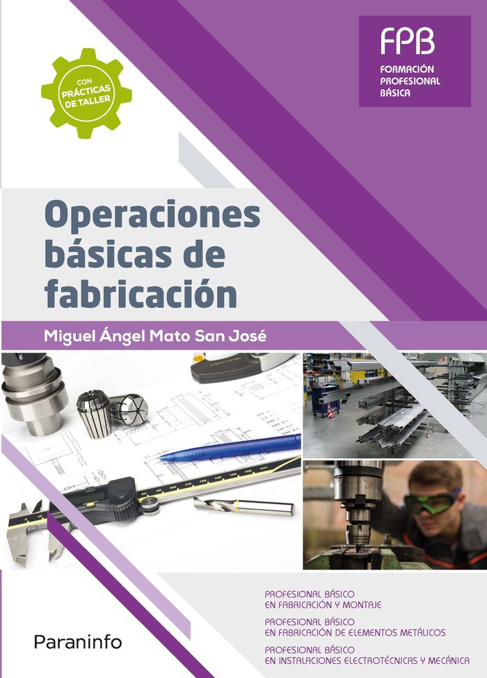 Operaciones básicas de fabricación, de MATO SAN JOSÃ‰, MIGUEL ÃNGEL | portada del libro