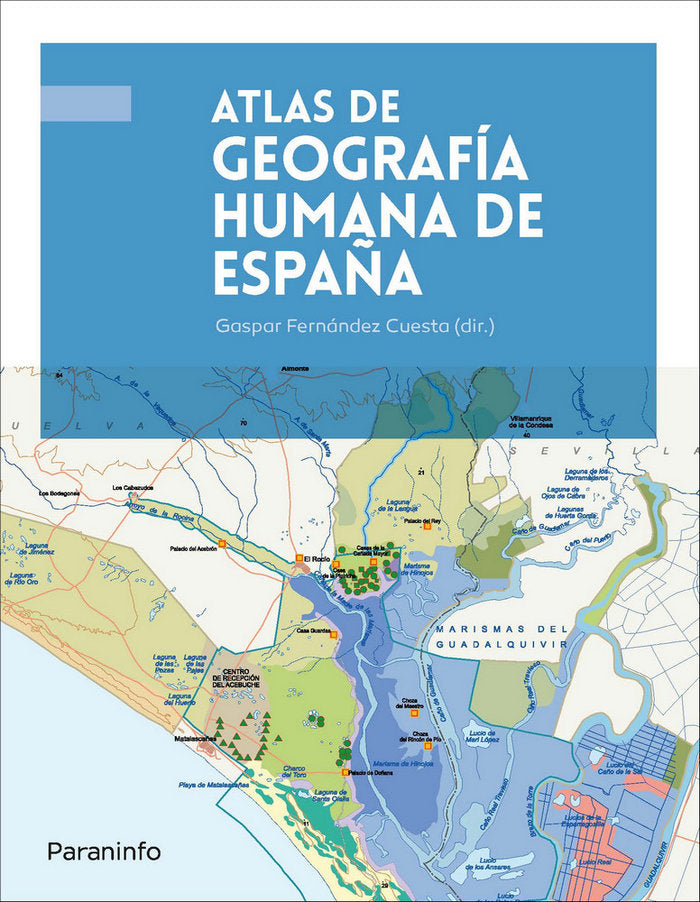 Atlas de Geografía Humana de España, de FERNÃNDEZ CUESTA, GASPAR | portada del libro