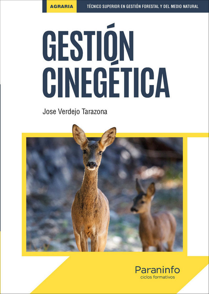 Gestión cinegética, de VERDEJO TARAZONA, JOSÉ | portada del libro
