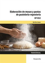 Elaboración de masas y pastas de pastelería - repostería, de DIVAR CAMPOS, EBA | portada del libro