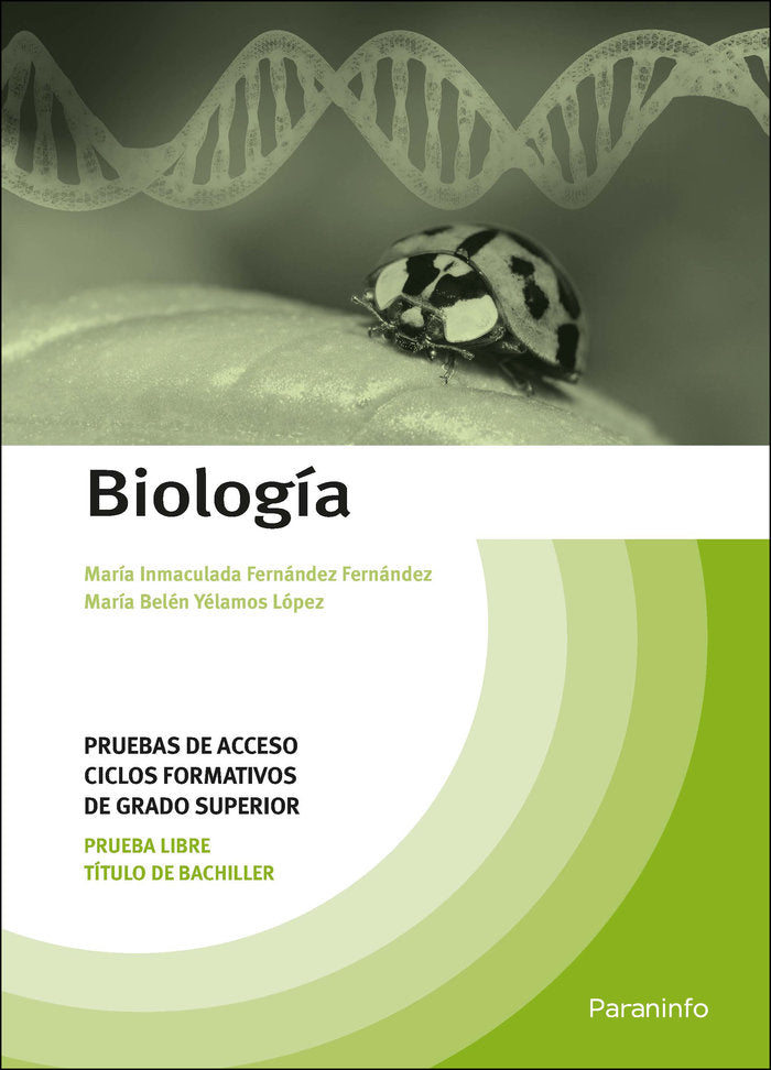 Biología. Pruebas de acceso a ciclos formativos de grado superior, de YÃ‰LAMOS LÃ“PEZ, MARÃA BELÃ‰N | portada del libro