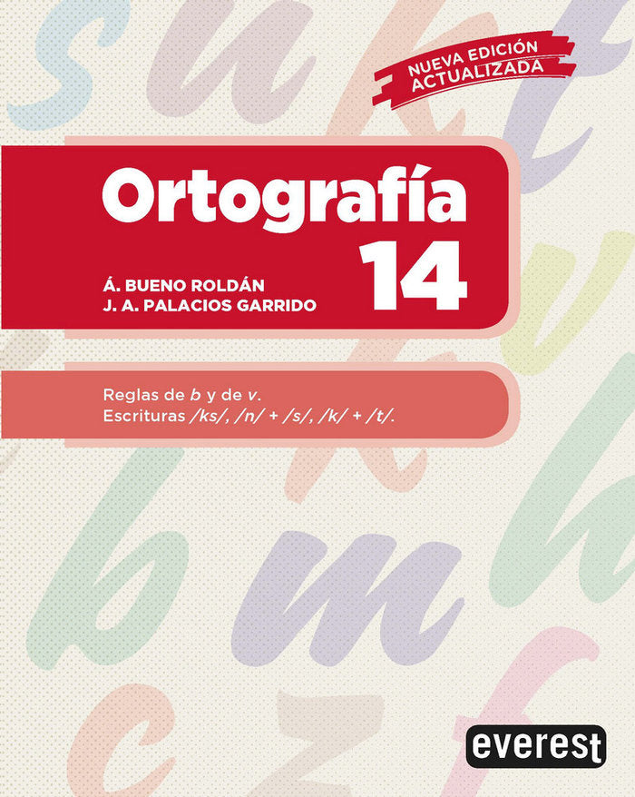 Ortografía 14, de PALACIOS GARRIDO, JOSE ANTONIO | portada del libro