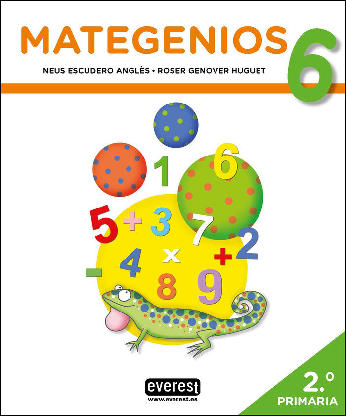 Mategenios 6, de ESCUDERO ANGLÈS, NEUS | portada del libro