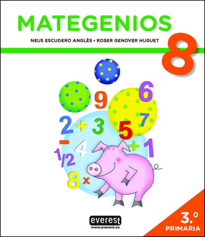 Mategenios 8, de ESCUDERO ANGLÈS, NEUS | portada del libro