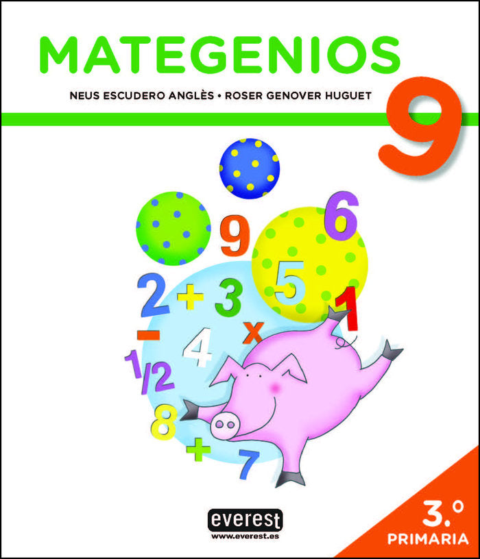 Mategenios 9, de ESCUDERO ANGLÈS, NEUS | portada del libro