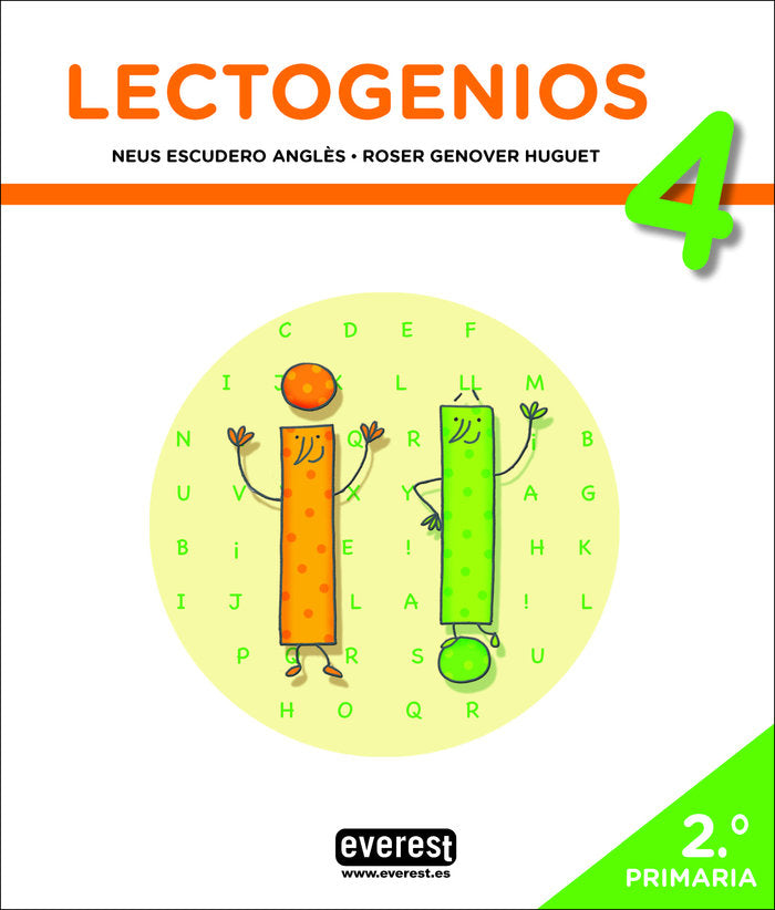 Lectogenios 4, de ESCUDERO ANGLÈS, NEUS | portada del libro