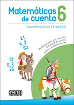 MATEMATICAS DE CUENTO 6 MULTIPLICACIONES POR UNA CIFRA | portada del libro