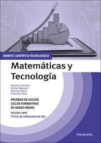 Temario pruebas de acceso a ciclos formativos de grado medio. Ámbito científico-tecnológico. Matemát, de ESCOBAR , DIONISIO |