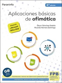 APLICACIONES BASICAS DE OFIMATICA 2ª EDIC, de HERRERO DOMINGO, RICARDO | portada del libro