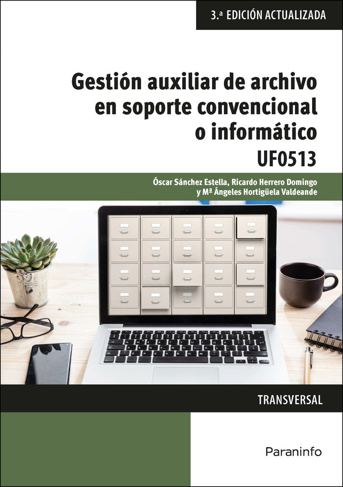 Gestión auxiliar de archivo en soporte convencional o informático - Windows 10 y Access 2016, de HERRERO DOMINGO, RICARDO | p
