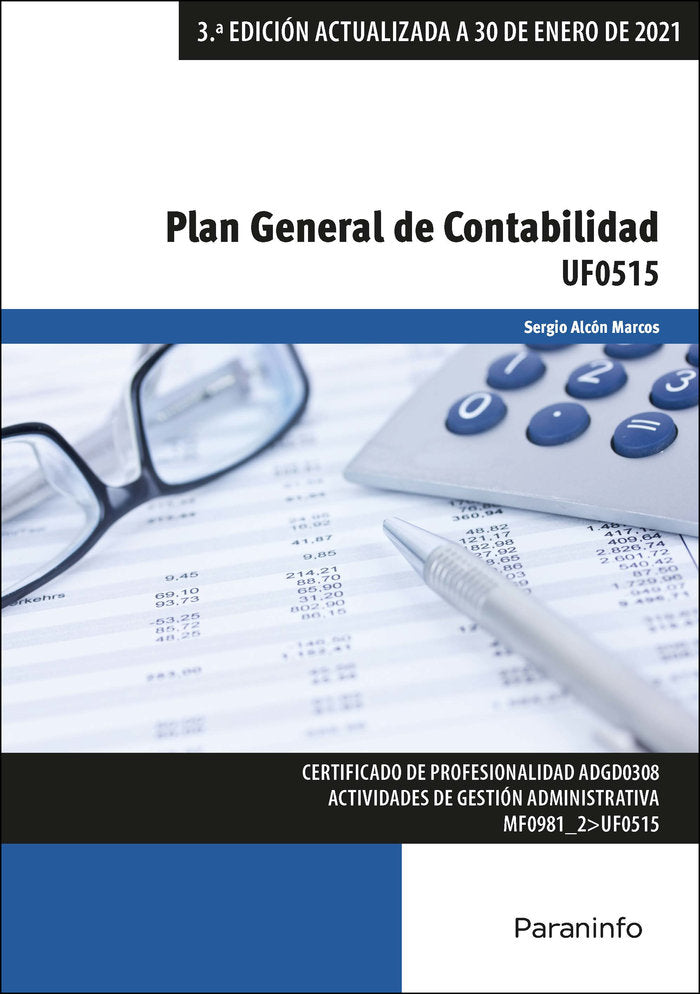 Plan General de Contabilidad, de ALCON MARCOS, SERGIO | portada del libro