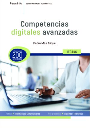 Competencias digitales avanzadas, de MAS ALIQUE, PEDRO | portada del libro