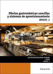 OFERTAS GASTRONOMICAS SENCILLAS Y SISTEMAS DE APROVISIONAMIE, de RAMOS PEREZ | portada del libro