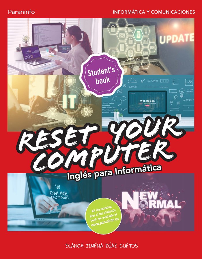 RESET YOUR COMPUTER INGLES PARA INFORMATICA, de DIAZ CUETOS, BLANCA JIMENA | portada del libro