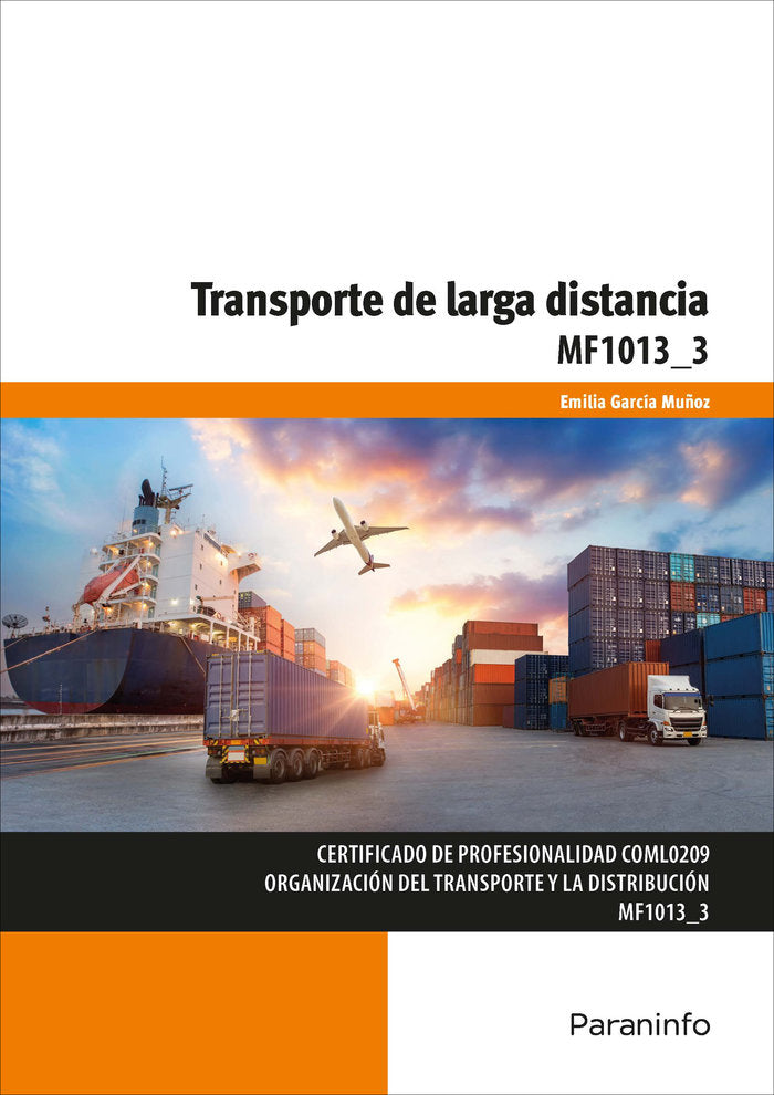 Transporte de larga distancia, de GARCIA MUÑOZ, EMILIA | portada del libro