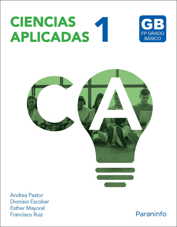 CIENCIAS APLICADAS I CF 23 GRADO BASICO, de ESCOBAR PASTOR, DIONISIO | portada del libro