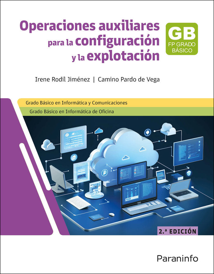 OPERACIONES AUXILIARES PARA LA CONFIGURACION Y LA EXPLOTACION 2.ª, de PARDO DE VEGA, CAMINO | portada del libro