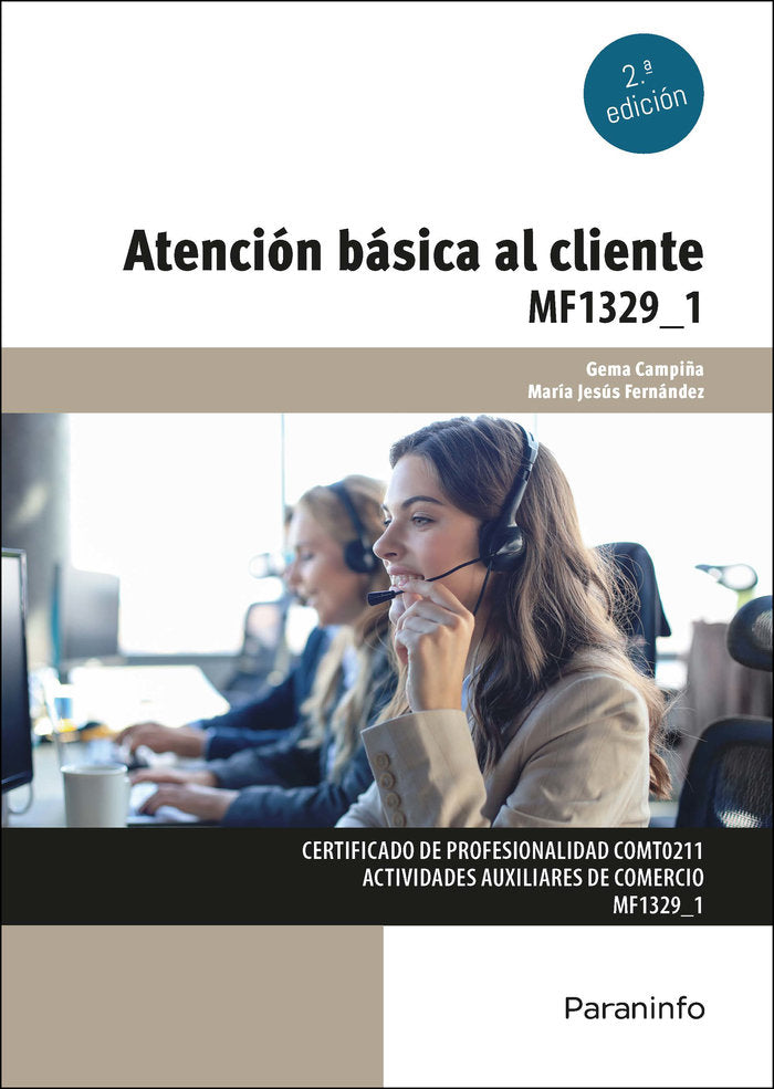 ATENCION BASICA AL CLIENTE 23, de CAMPIÑA DOMINGUEZ, GEMA | portada del libro